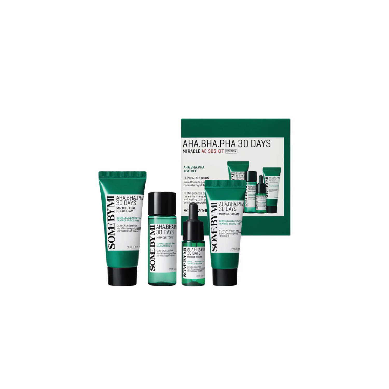 AHA.BHA.PHA 30 Days Miracle AC SOS Kit