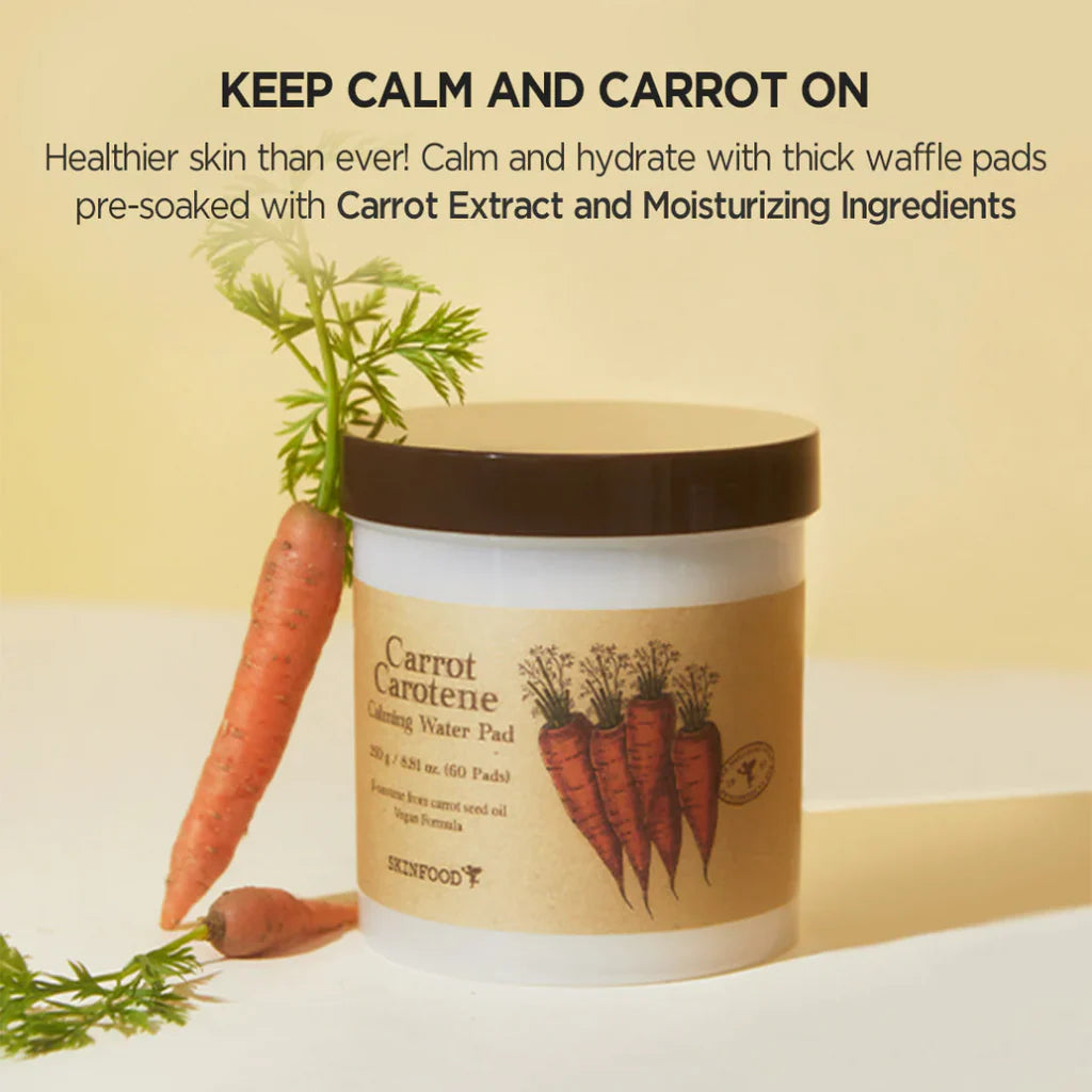Carrot Carotene Calming Water Pad 60ea