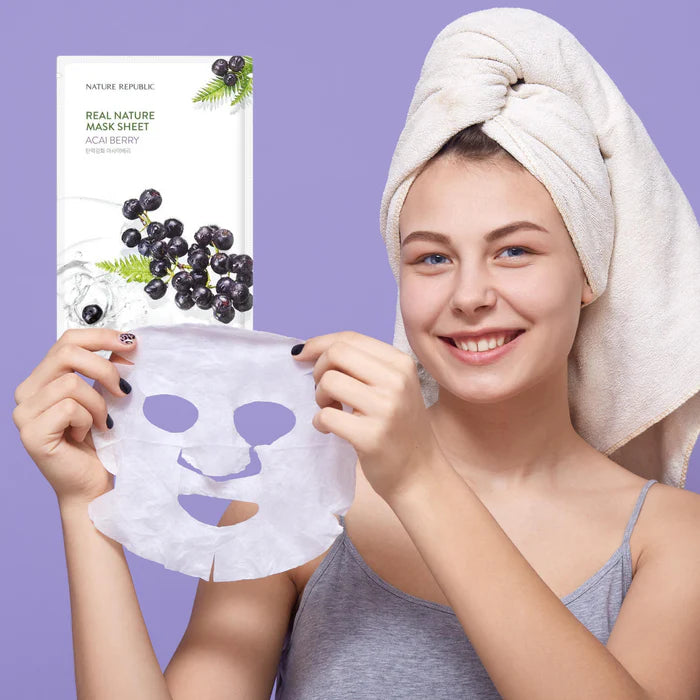 Real Nature Sheet Mask Acai Berry