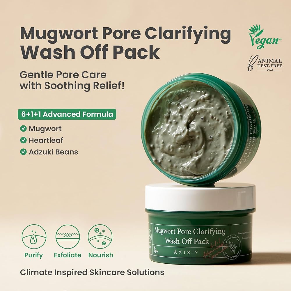 Mugwort Pore Clarifying Wash Off Pack