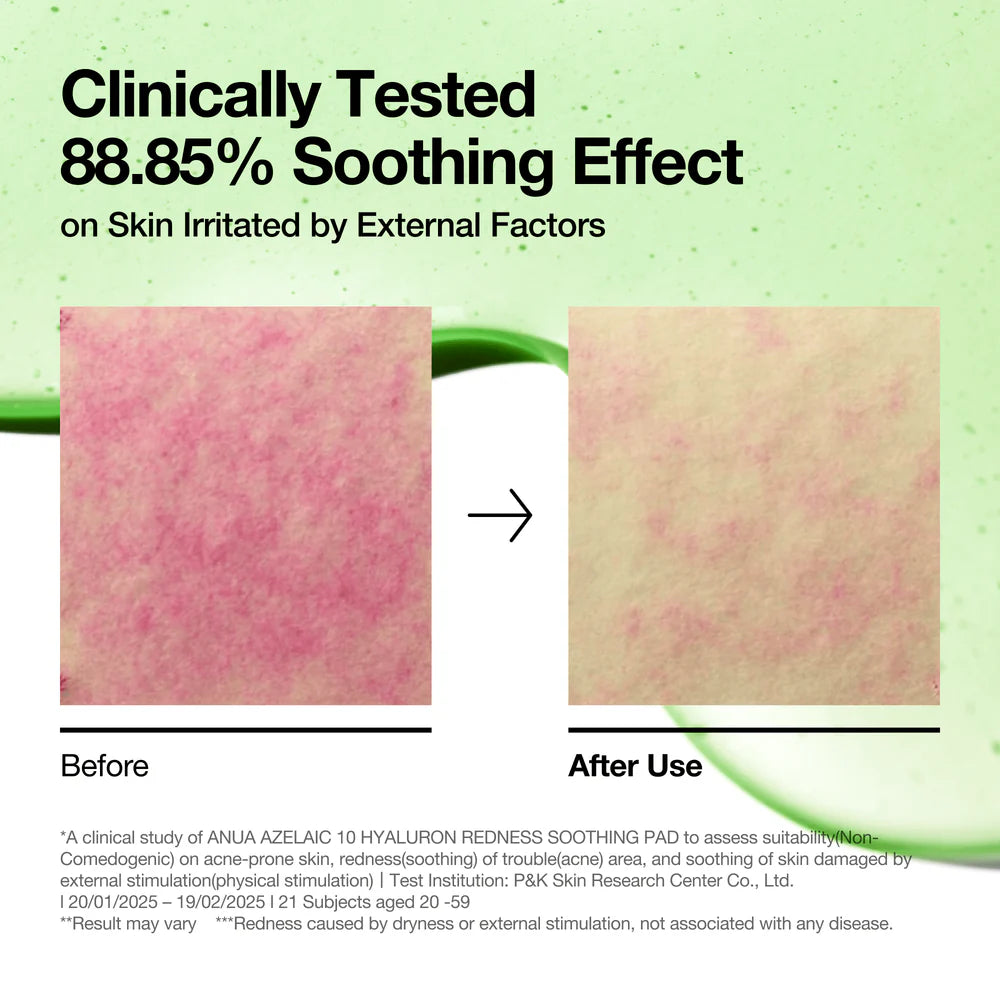 Azelaic 10% Hyaluron Redness Soothing Pad