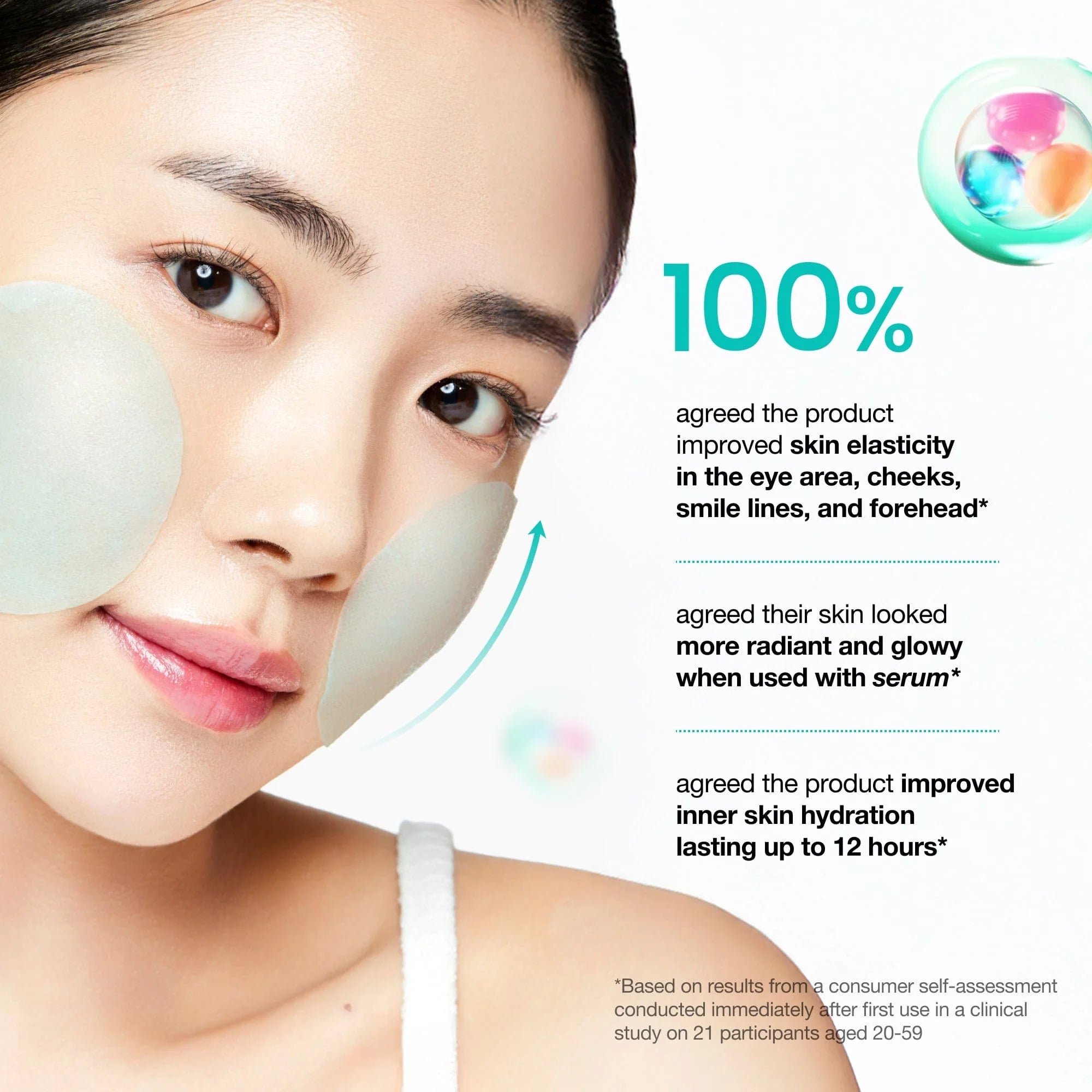 PDRN 100 Hyaluronic Acid Glow Pad