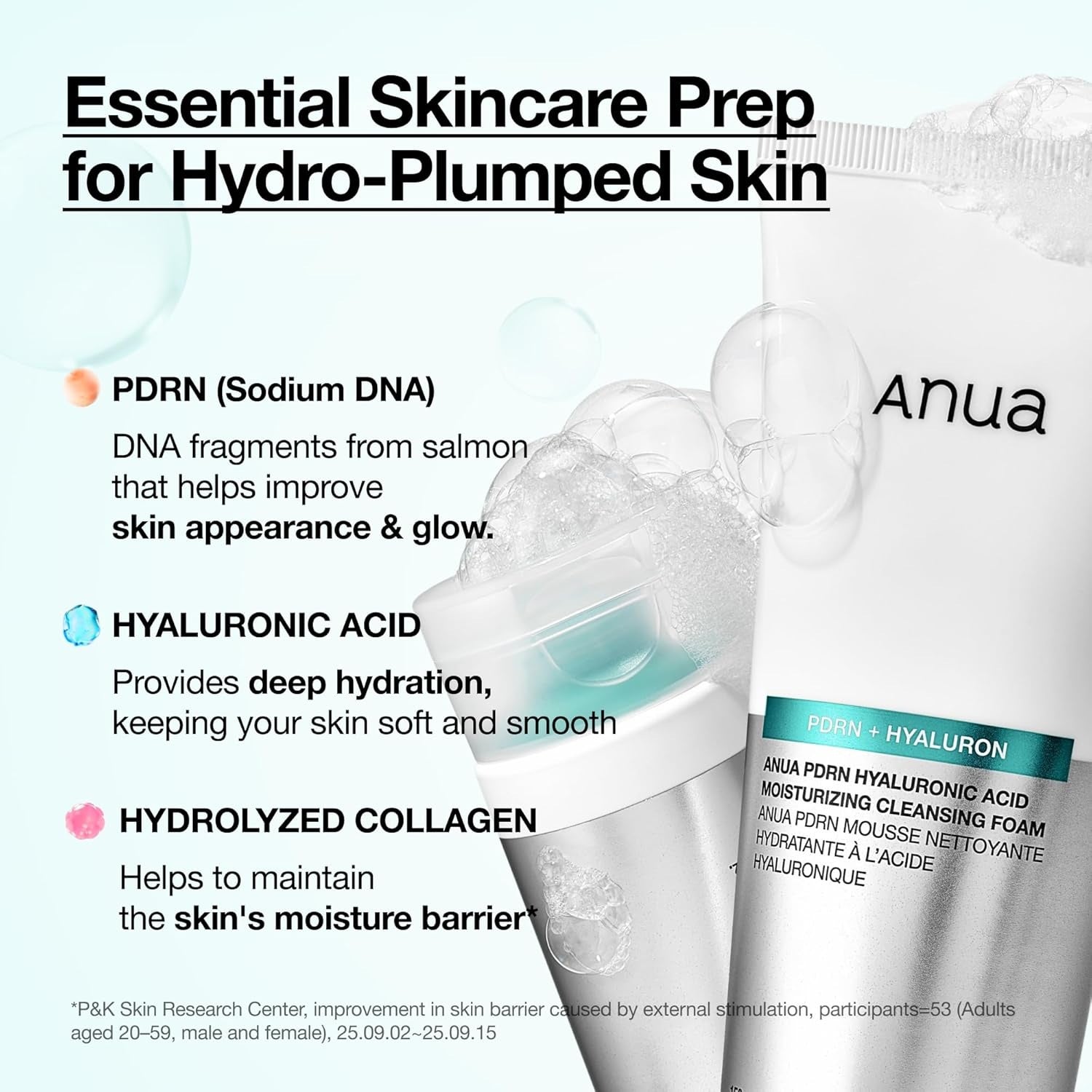 PDRN Hyaluronic Acid Capsule Foam Cleanser