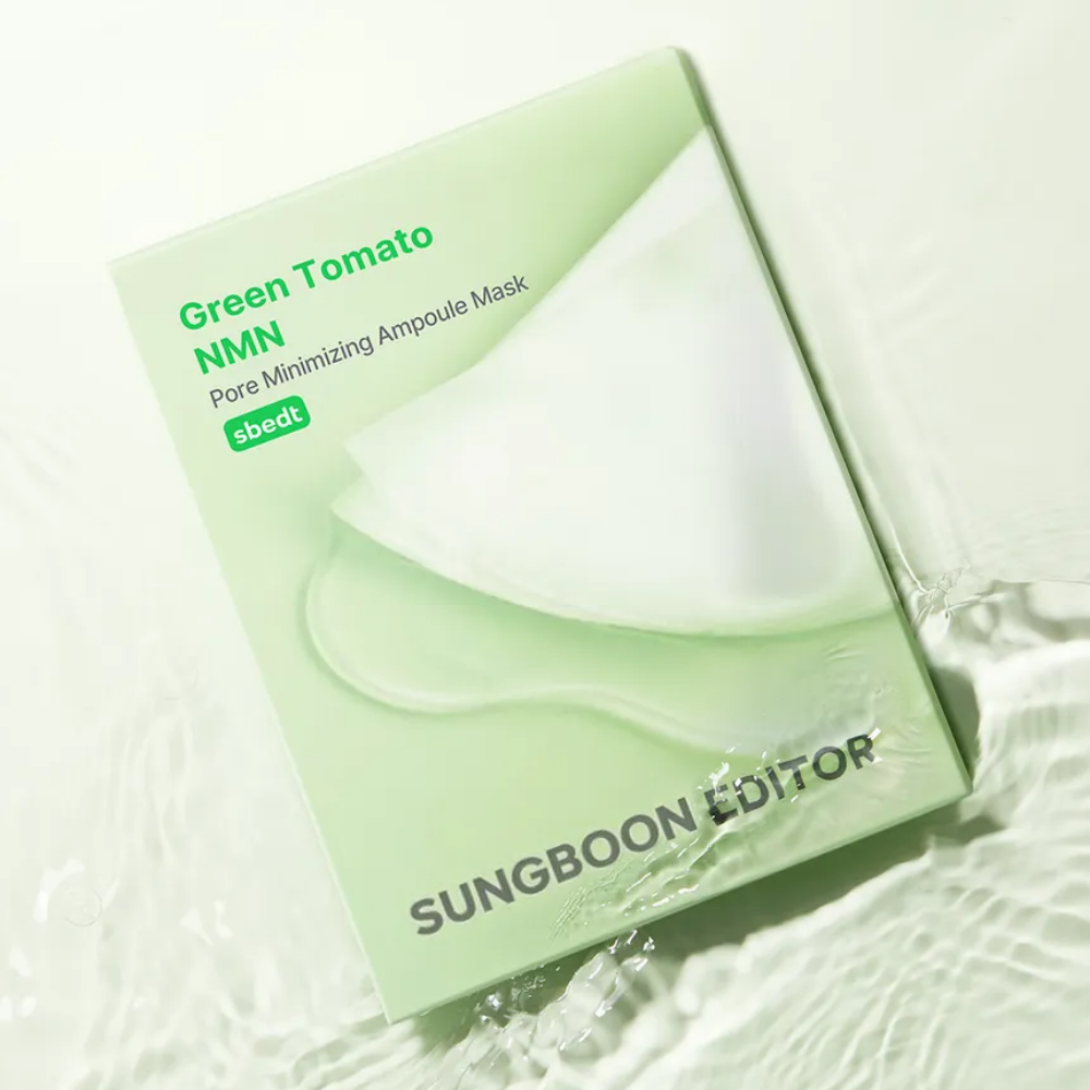 Green Tomato Non Pore Minimizing Ampoule Mask