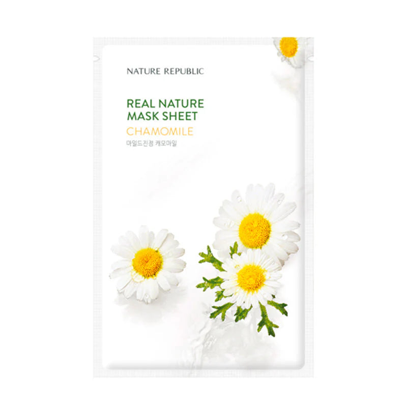 Real Nature Sheet Mask Chamomile
