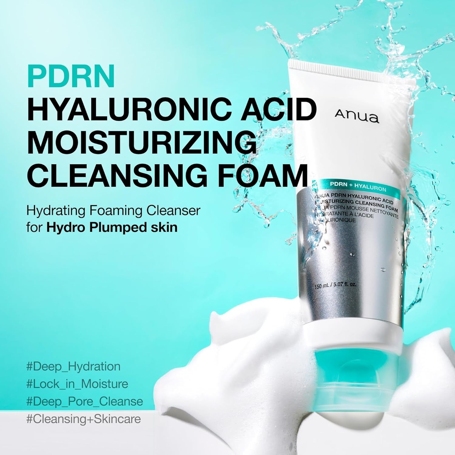 PDRN Hyaluronic Acid Capsule Foam Cleanser
