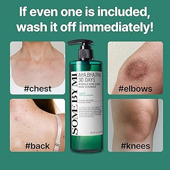 AHA BHA PHA 30 Days Miracle Acne Clear Body Cleanser