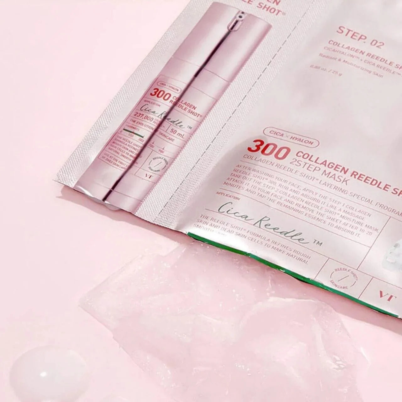 Collagen Reedle Shot 300 2‑Step Sheet Mask
